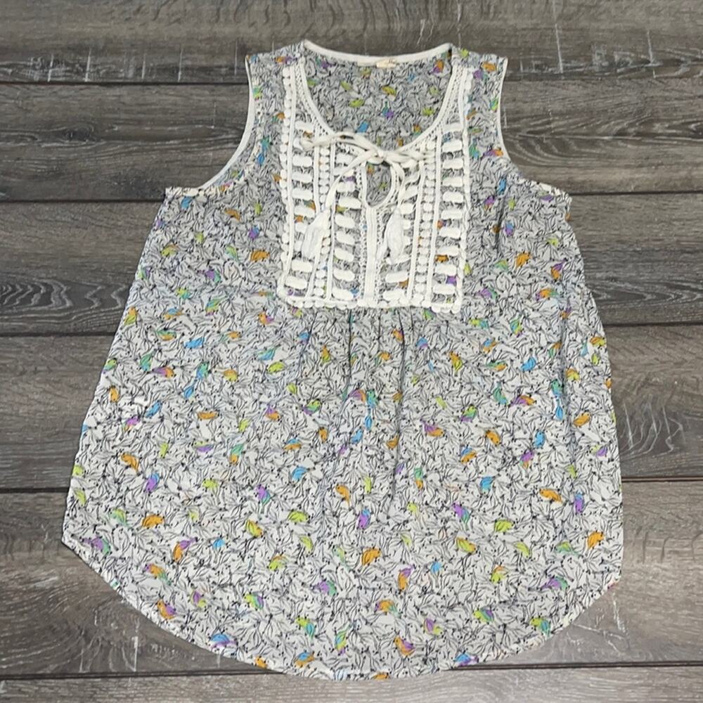 Meadow Rue by Anthropologie Bird Top Women’s Sz S